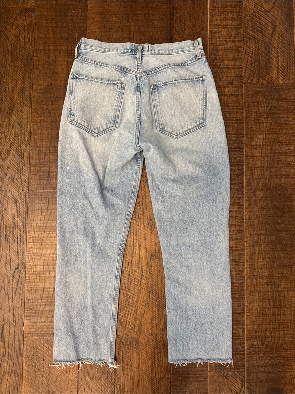 Agolde Riley High Rise Button Fly Jeans - Picture 6 of 7